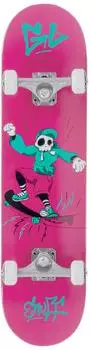 Enuff Skully Mini Skateboard rosa, 7,25"