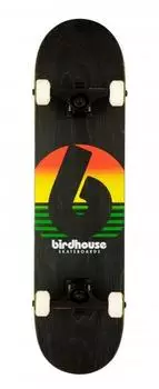Birdhouse Sunset Stage 3 Komplett-Skateboard Rasta 7,75"