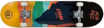 Playlife Fierce Wolf Skateboard 31", 8.0" bunt (880307)