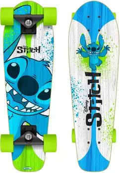 Stamp Skateboard Cruiser Stitch blau-grau-gr&uuml;n 70x20cm (ST626310)