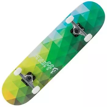 Enuff Geometric Komplett-Skateboard 8.0" mehrfarbig (ENU3030GREEN)
