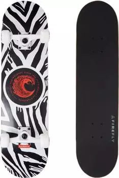 Firefly SKB 505 Skateboard weiß/schwarz/rot (414756)