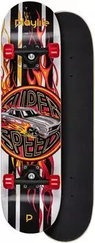 Playlife Super Charger Skateboard 8.0'', mehrfarbig, Kinder (27635167-0)