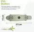 Muuwmi Lights Skateboard Fun GLOW mit Leuchtrollen