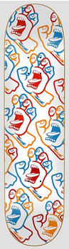 Santa Cruz Skateboards Santa Cruz Screaming Hand Fusion 7.75" Skateboard Deck white Gr. Uni" Santa Cruz Skateboards Santa Cruz Screaming Hand Fusion 7.75" Skateboard Deck white Gr. Uni"