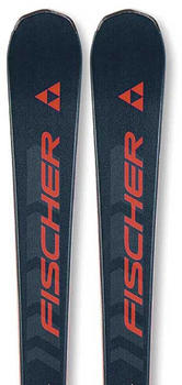 Fischer The Curv Ti Tpr+rs 10 Pr Alpine Skis (FP08623) blau