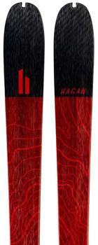 Hagan Core 89 Touring Skis (HGCO89/23/154) rot