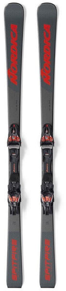 Nordica Spitfire Dc 68 Pro Fdt+xcell 12 Fdt Alpine Skis (0A3534LB 001 165/0A353400 001 165/0C8012LB 001) rot