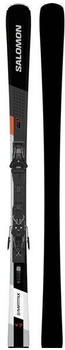 Salomon Herren All-Mountain Ski E S/MAX X7 Ti + M10 GW L80 Black/Neon Red/Chrome