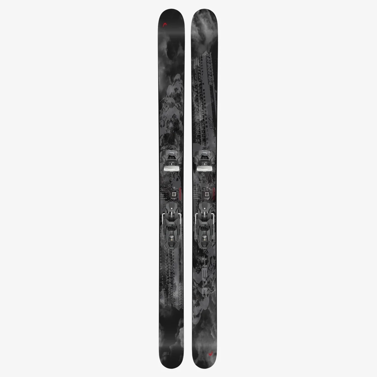 Head Oblivion 116 black/red (2024/25)
