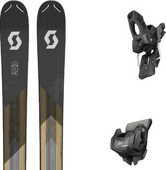 Scott Pure Pow 115ti Alpinski-Set (291923) grün/schwarz/braun