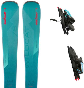 Elan Wildcat 76 Ls + Elw 9.0 Gw Shift Blk/blue B85 Alpinski-Set (XCUHFT22) blau