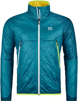 Ortovox Swisswool Piz Vial Jacket mountain blue