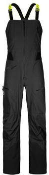 Ortovox 3L Deep Shell Bib Pants M black raven