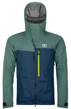 Ortovox 3L Ravine Shell Jacket deep ocean