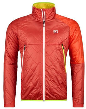 Ortovox Swisswool Piz Vial Jacket cengia rossa