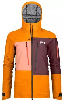 Ortovox Women's 3L Deep Shell Jacket autumn leaves