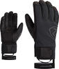 Ziener 801424-12-6,5, Ziener Gaspar ASR PR Glove Ski Alpine black (12) 6,5