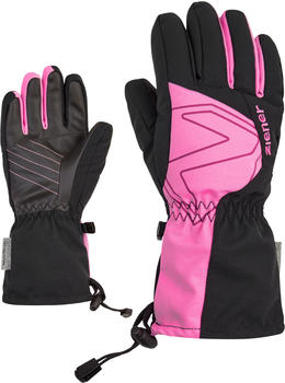 Ziener Laval ASR AW Glove Junior black.fuchsia pink