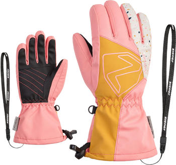 Ziener Laval ASR AW Glove Junior pink vanilla stru