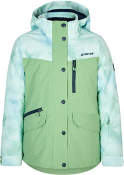 Ziener Anoki jun Jacket Ski pastel green