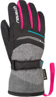 Reusch 4961305, REUSCH Jungen Skihandschuhe "Bolt GTX" black / black melange /...