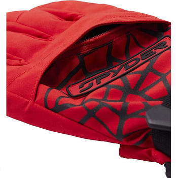 Spyder Overweb Goretex Gloves Mann (D145310) rot