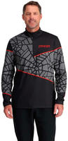 Spyder 38A014411, Spyder Herren Longsleeve VITAL 1/2 ZIP L schwarz