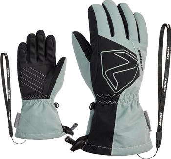 Ziener Laval ASR AW Glove Junior gray seal ripstop