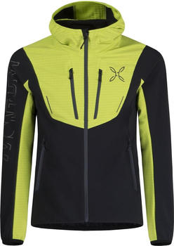 Montura Ski Style Hoody Jacket antracite/verde lime