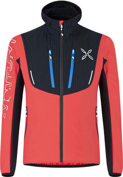 Montura Ski Style Hoody Jacket power red/celeste