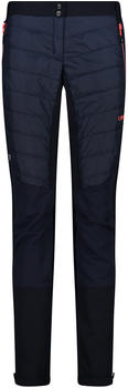 CMP Women Hybrid Trekking Pants (39T0056) b.blue-ewd fluo