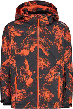 CMP Boy Jacket Snaps Hood (39W1924) antracite-arancio