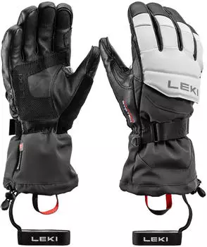 Leki Griffin Thermo 3D Glove black/graphite/sand