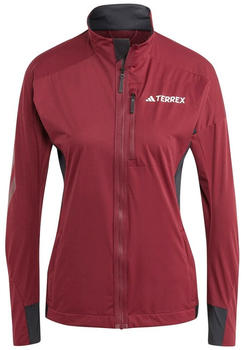 Adidas Terrex Xperior Cross-Country Ski Soft Shell Jacket Women shadow red