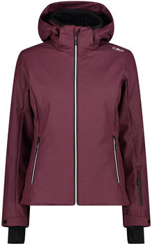 CMP Women's Jacket Zip Hood (33W0646) burgundy