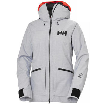 Helly Hansen W Powderqueen 3.0 Jacket (65753) grey melang