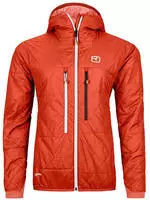 Ortovox Swisswool Piz Boe Damen Isolationsjacke-Orange-XS