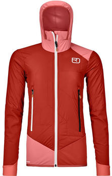 Ortovox Swisswool Col Becchei Hybrid W Jacket sunset orange