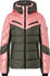 Bogner Skijacke Farina pink/oliv-grün