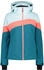 CMP Woman Zip Hood Jacket (34W4566) teal