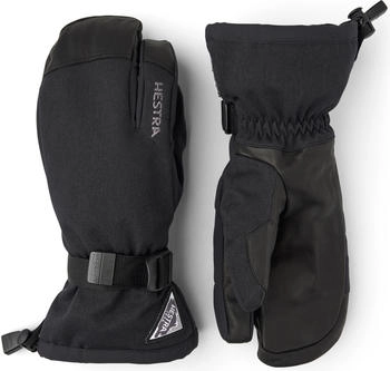 Hestra Powder Gauntlet 3 Finger Gloves black
