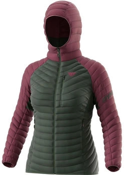 Dynafit Radical Down Hood Jacket Women dark rose/green