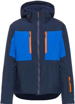CMP Skijacke Man Jacket Zip Hood (34w4657-N950) Black Blue