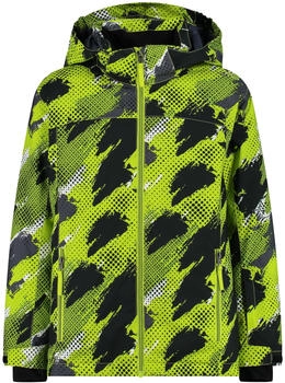 CMP Boy Skijacke Boy Jacket Snaps Hood (39w1924-02zs) Acido-Nero