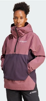 Adidas Terrex Xperior 2L Lined RAIN RDY Anorak burgund aurora schwarz