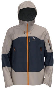Odlo X-Alp 3L Kapuzenjacke wolkengrau dunkelgrau