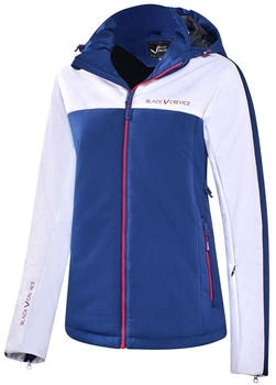 Black Crevice Damen Skijacke blau weiß 000mm Wassersäule