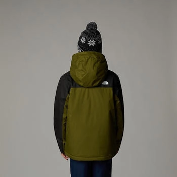 The North Face Freedom Isolierjacke forest olive schwarz