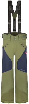 Trollkids Kongsberg Skihose Kinder dusky olive light magenta